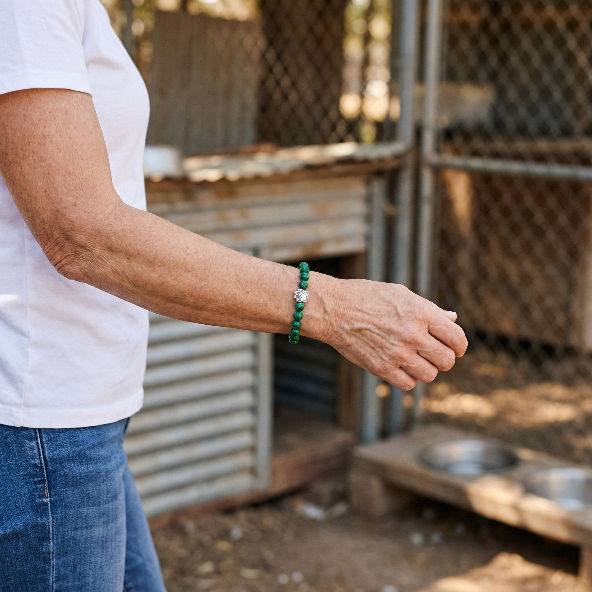 Free Forest Paw Bracelet