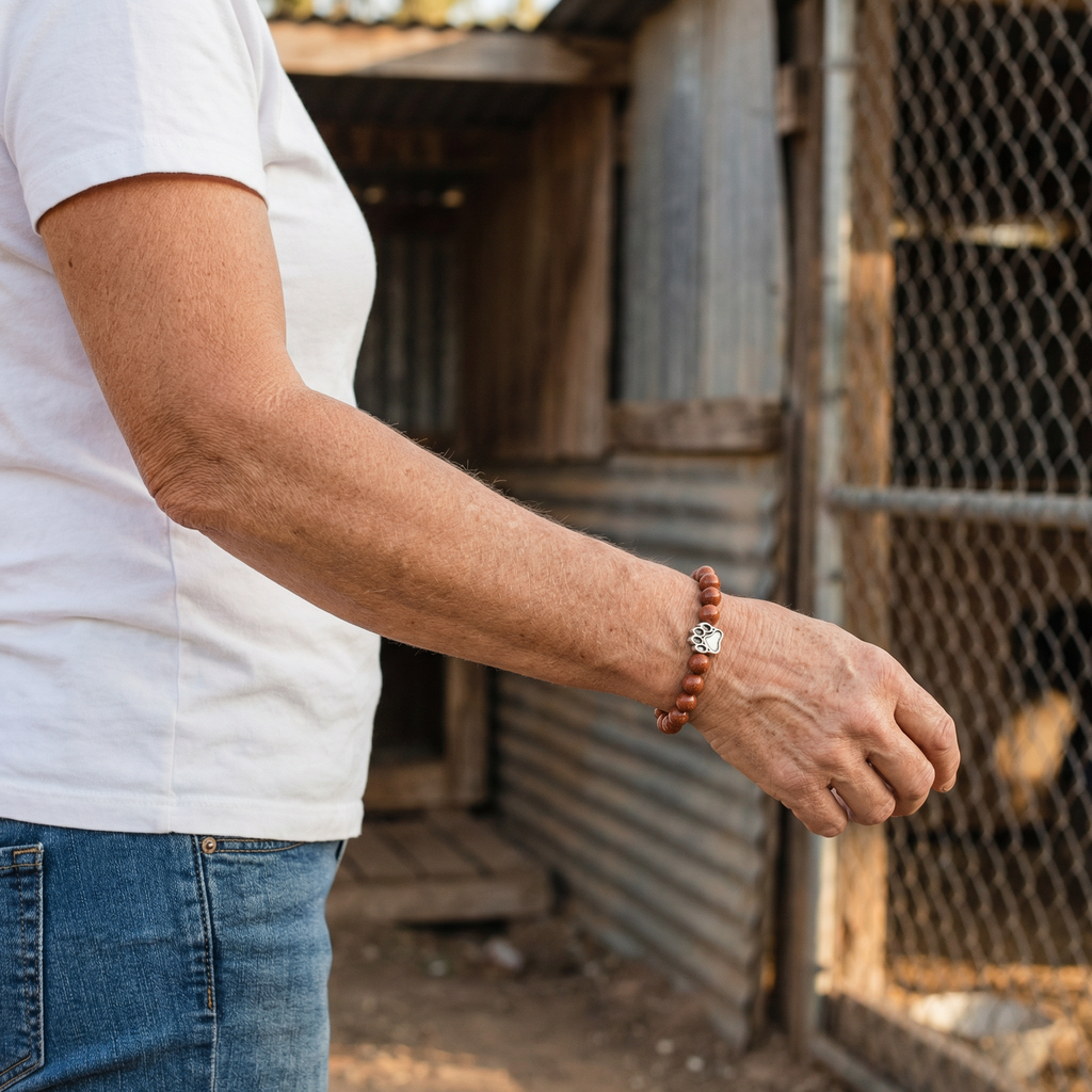Free Auburn Paw Bracelet