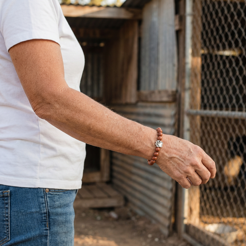 Free Auburn Paw Bracelet