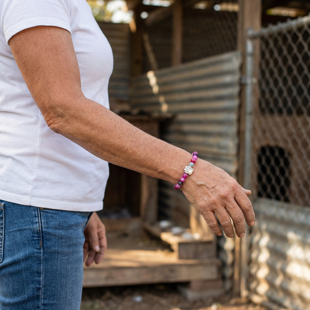 Free Rose Garden Paw Bracelet