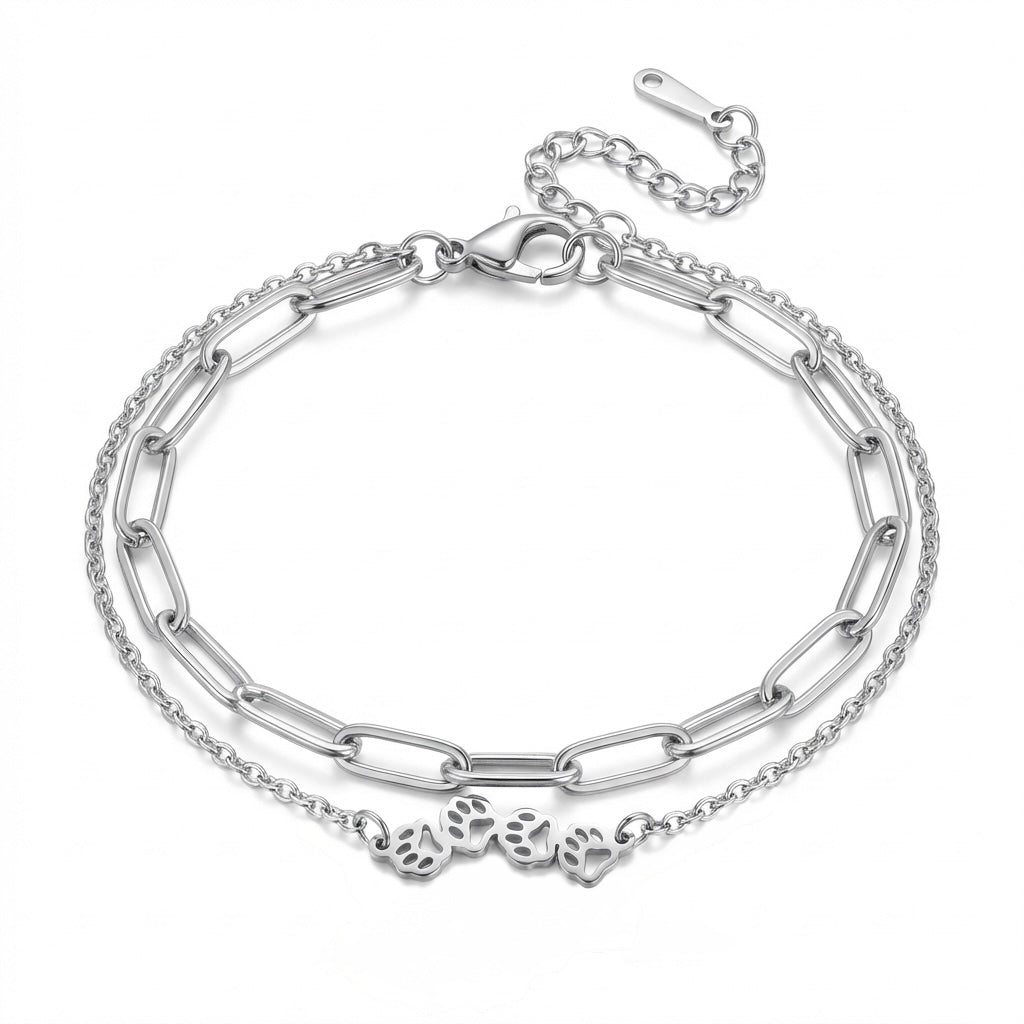 Free Linked Paws Bracelet