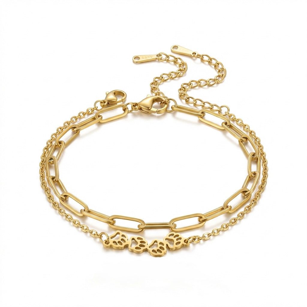 Free Linked Paws Bracelet
